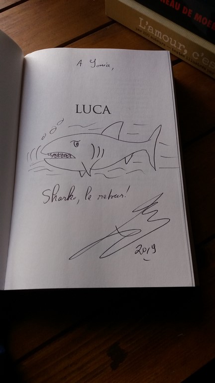 dédicace Lucas