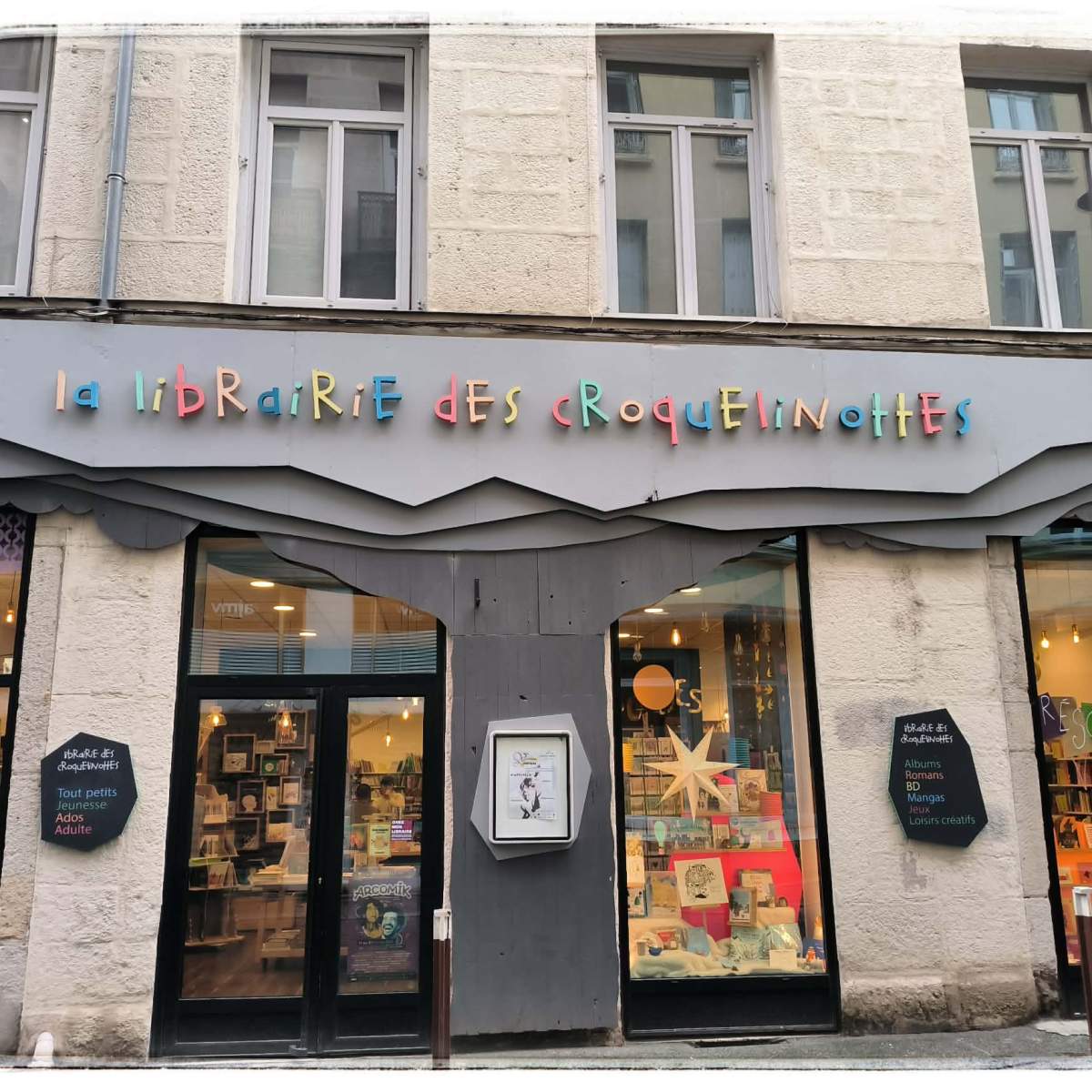 Librairie des Croquelinottes (Saint-Etienne –&nbsp;Loire)