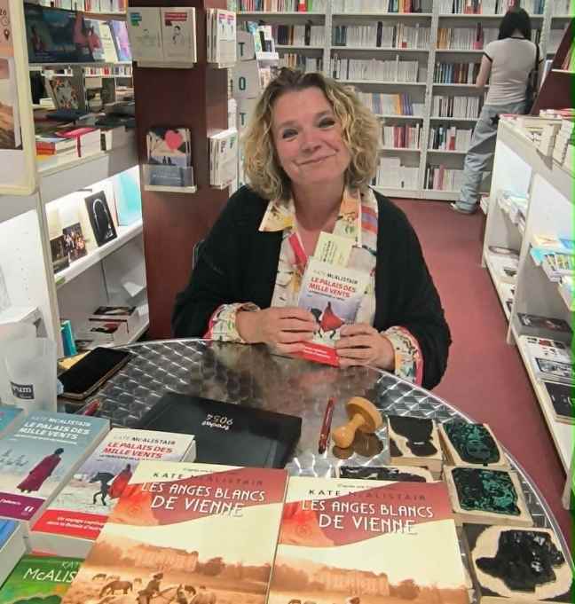 Kate McAllistair en dédicace à la Librairie Forum de Saint-Étienne