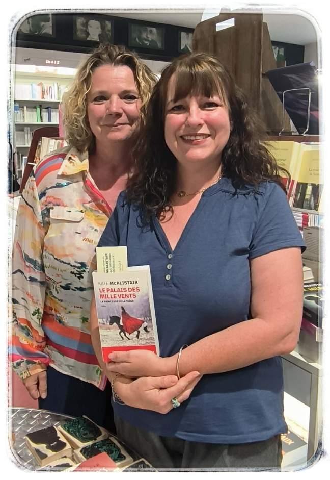 Kate McAllistair en dédicace à la Librairie Forum de Saint-Étienne