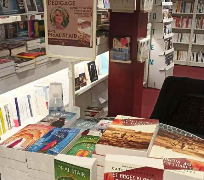 Rencontre avec l’autrice Kate McAllistair à la Librairie Forum